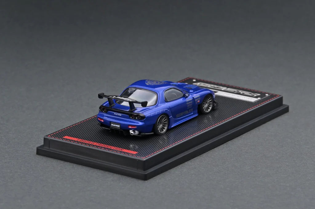 ignition model 1:64 Mazda RX-7 (FD3S) RE Amemiya Blue Metallic