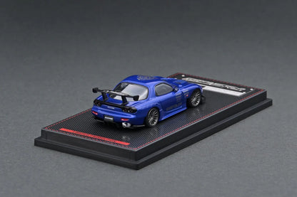 ignition model 1:64 Mazda RX-7 (FD3S) RE Amemiya Blue Metallic