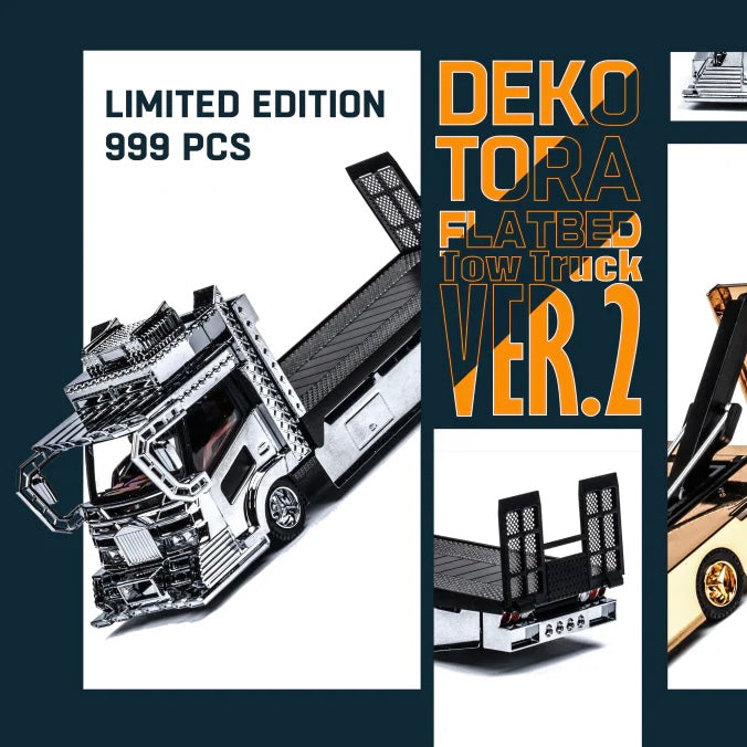Micro Turbo 1:64 Dekotora Limited Edition Tow Truck - AUSSIE diecast