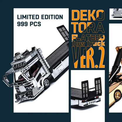 Micro Turbo 1:64 Dekotora Limited Edition Tow Truck - AUSSIE diecast