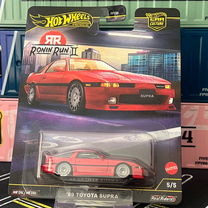 Hot Wheels 2025 Car Culture Ronin Run 2 (FPY86) '89 Toyota Supra - AUSSIE diecast