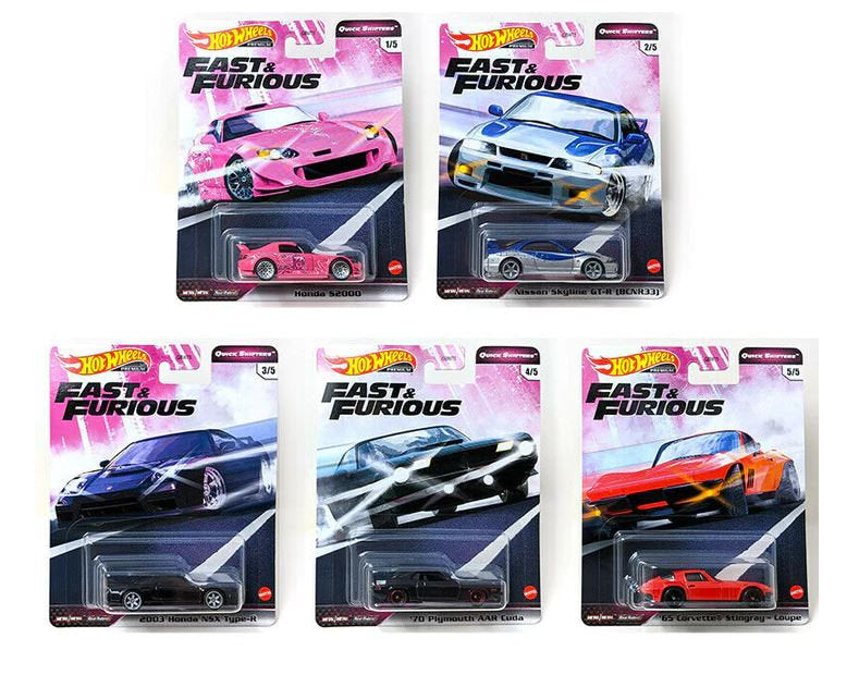 Hot Wheels 2020 Fast & Furious Quick Shifters (GWB75)