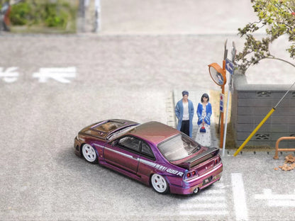 Focal Horizon 1:64 Nissan Skyline GTR R33 Nismo 400R Magic Purple