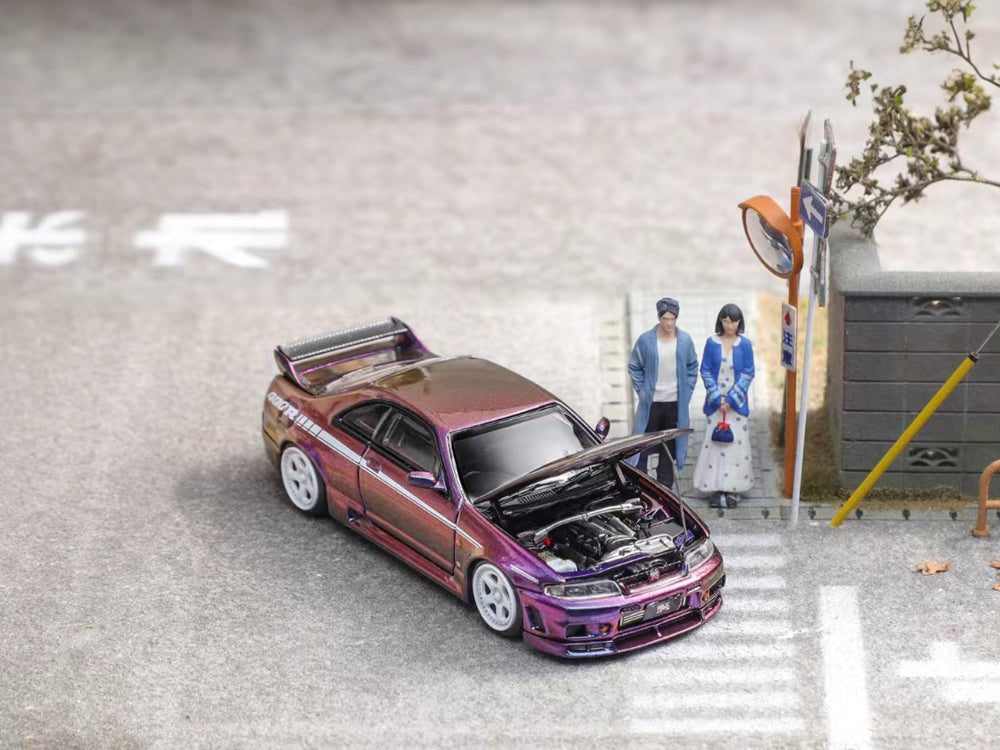 Focal Horizon 1:64 Nissan Skyline GTR R33 Nismo 400R Magic Purple