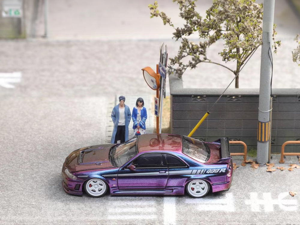 Focal Horizon 1:64 Nissan Skyline GTR R33 Nismo 400R Magic Purple