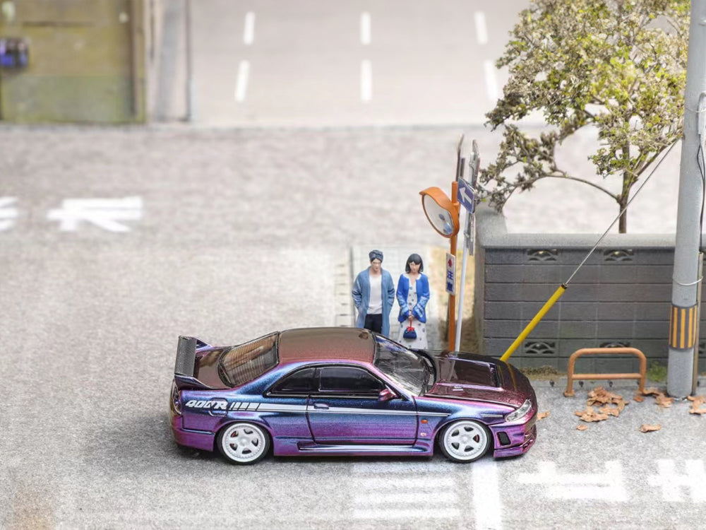 Focal Horizon 1:64 Nissan Skyline GTR R33 Nismo 400R Magic Purple