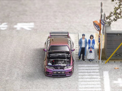 Focal Horizon 1:64 Nissan Skyline GTR R33 Nismo 400R Magic Purple