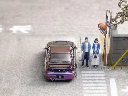 Focal Horizon 1:64 Nissan Skyline GTR R33 Nismo 400R Magic Purple