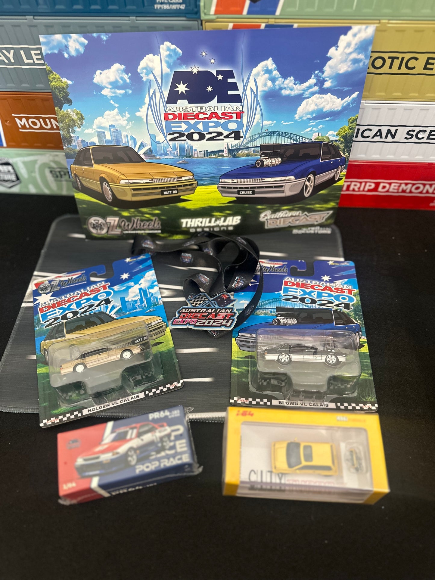 Australian Diecast Expo 2024 Showbag 4 Cars - Exclusive