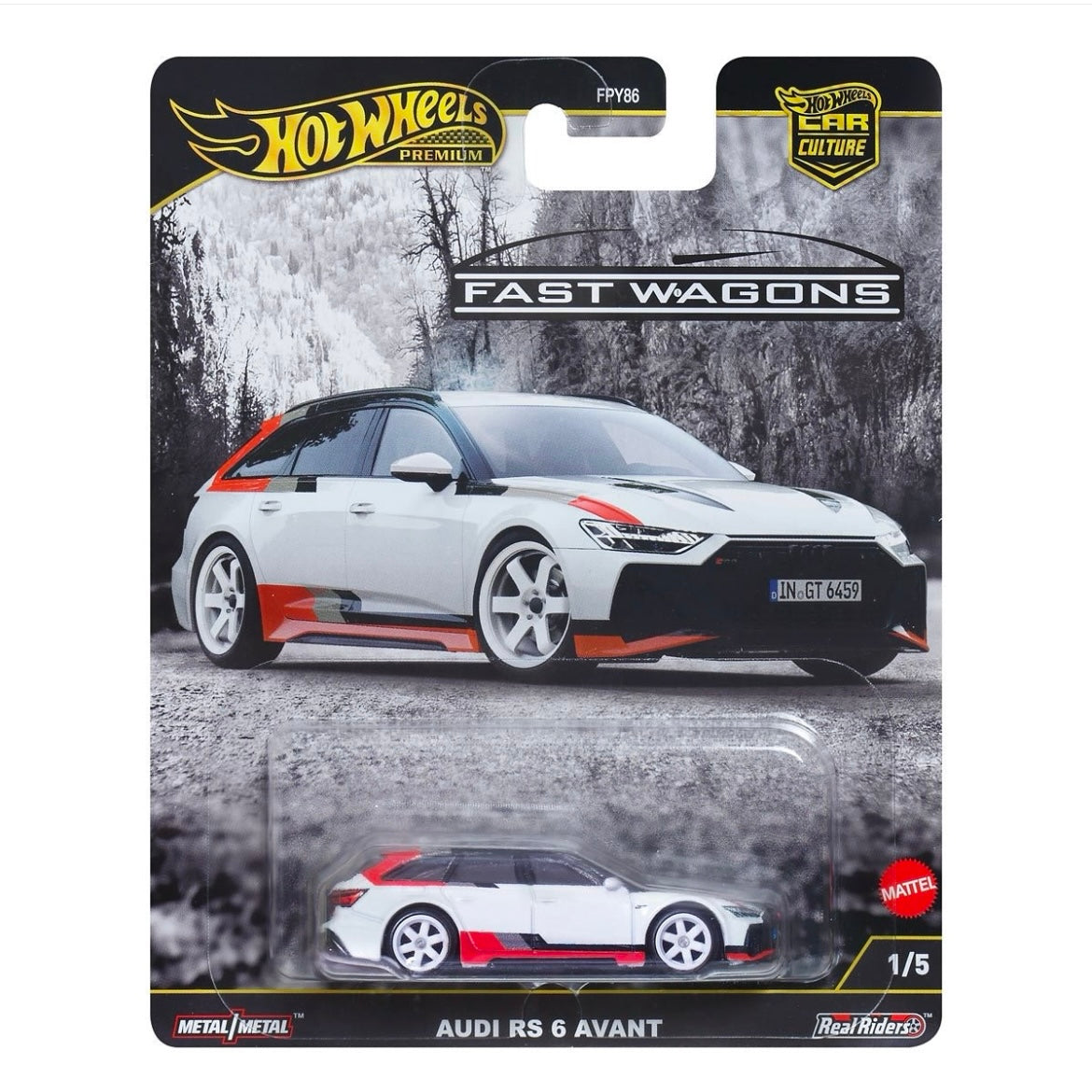 Hot Wheels 2025 Car Culture Fast Wagons (FPY86)