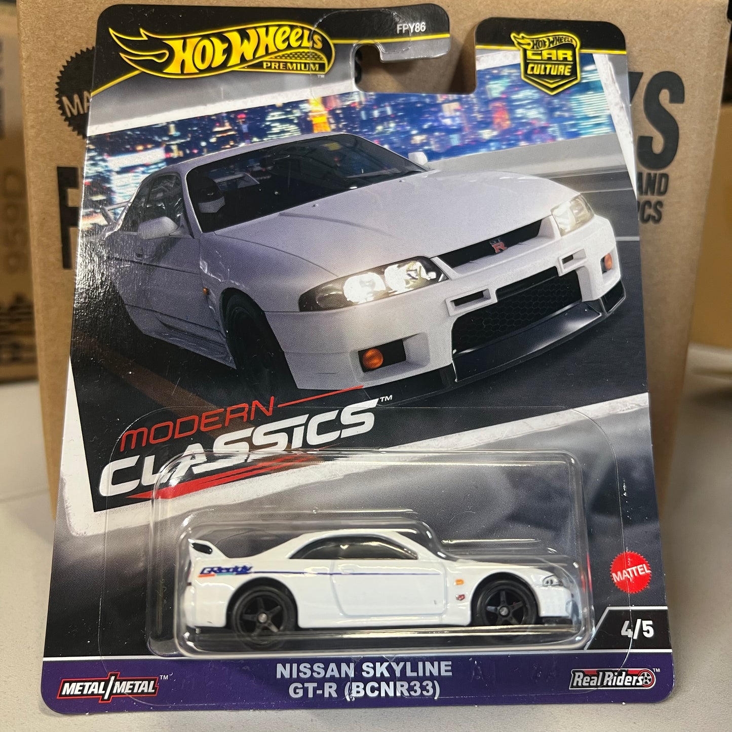 Hot Wheels 2024 Modern Classic FPY86 HRV99 Nissan Skyline GT-R R33 - AUSSIE diecast