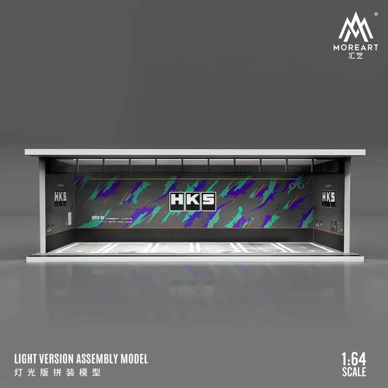 MOREART HKS Light Assembly 1:64 Diorama with LED Lighting