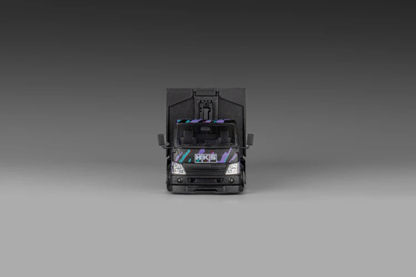 Micro Turbo HKS Custom Tow Truck - Metallic Black