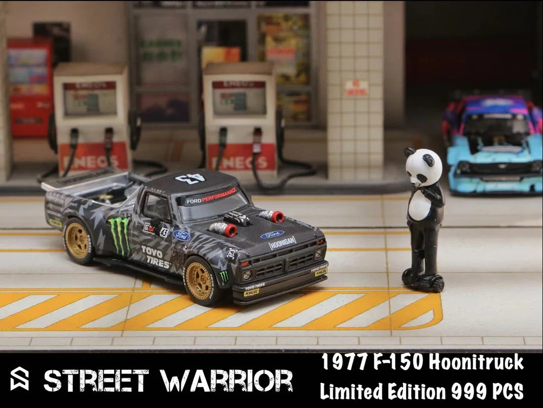 Street Warrior 1:64 Ken Block's 1965 Ford Mustang Hoonicorn RTR  1977 Ford F-150 Hoonitruck