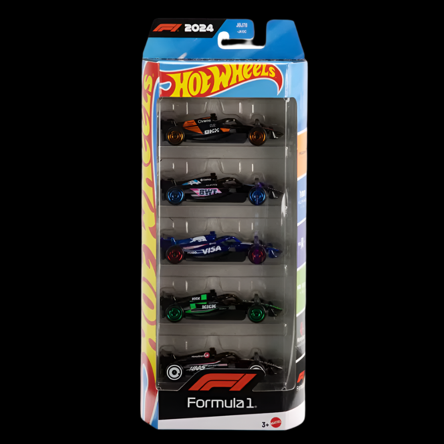 Hot Wheels 2025 F1 Formula 1 5 Car Pack JBJ78 – AUSSIE diecast Hot Wheels 2025 F1 Formula 1 5 Car Pack JBJ78 – AUSSIE diecast