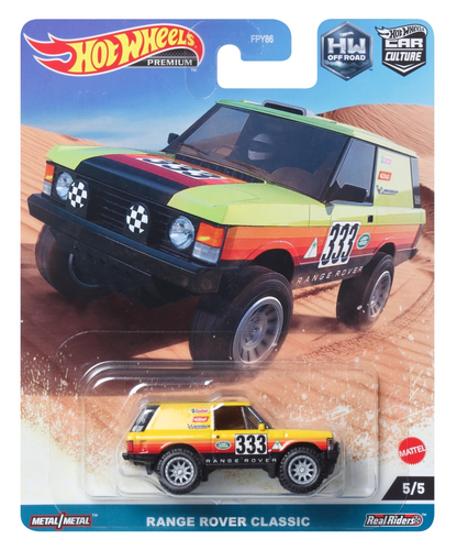 Hot Wheels Range Rover Classic 5/5 - AUSSIE diecast