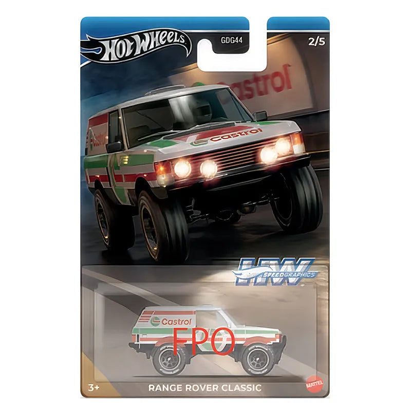 Hot Wheels Silver 2024 Speed Graphics