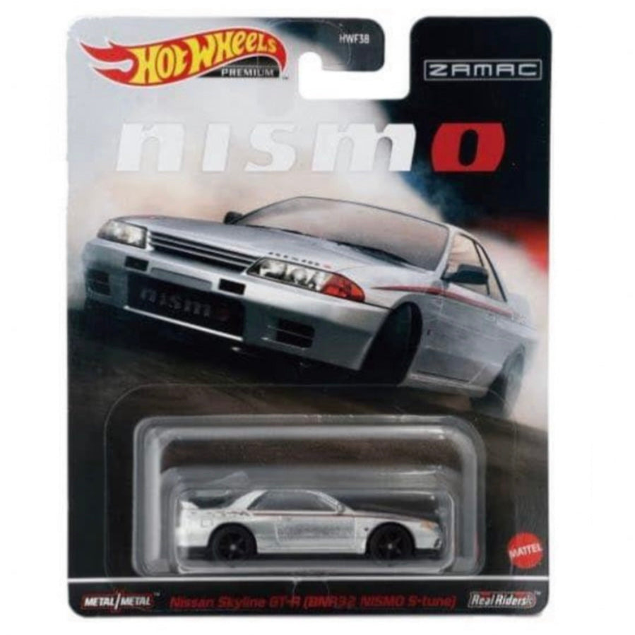 Hot Wheels Skyline R32 NISMO S-Tune Zamac released at Nismo Festival on card