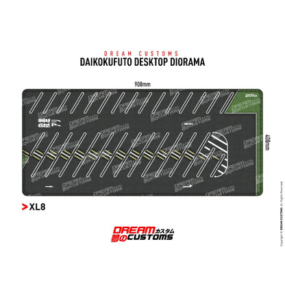 Dream Customs Daikokufutio XL Desktop Diorama Mat XL8