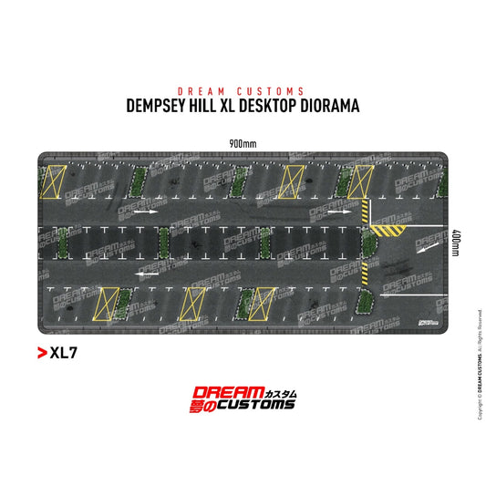 Dream Customs Dempsey Hill XL Desktop Diorama Mat XL7