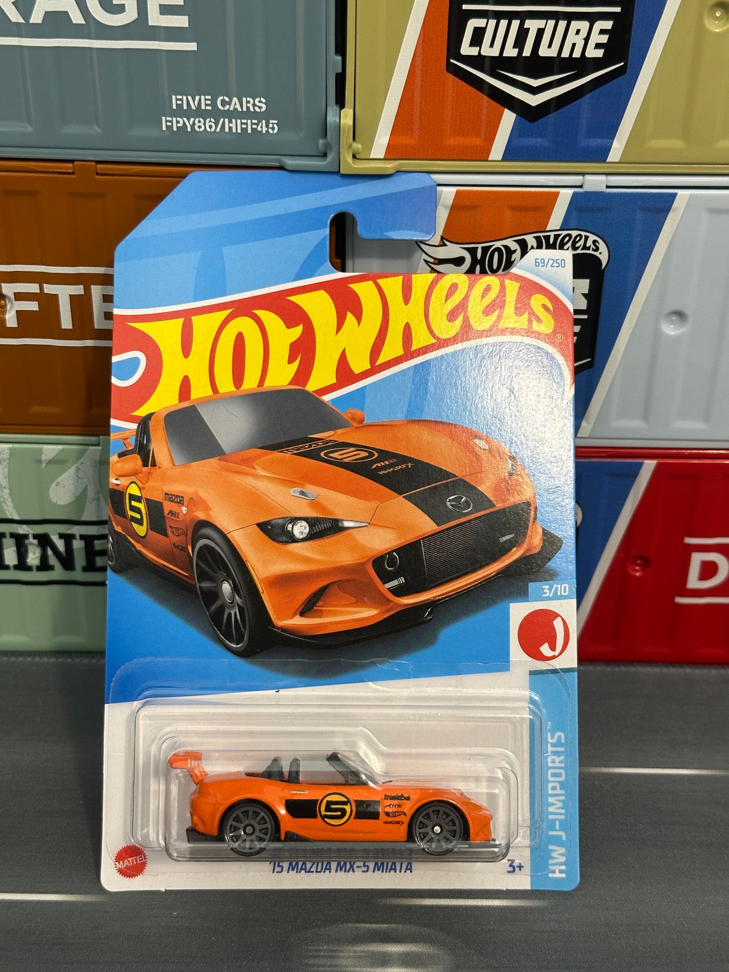 Hot Wheels 2024 ‘15 Mazda MX-5 Miata Mainline 69/250