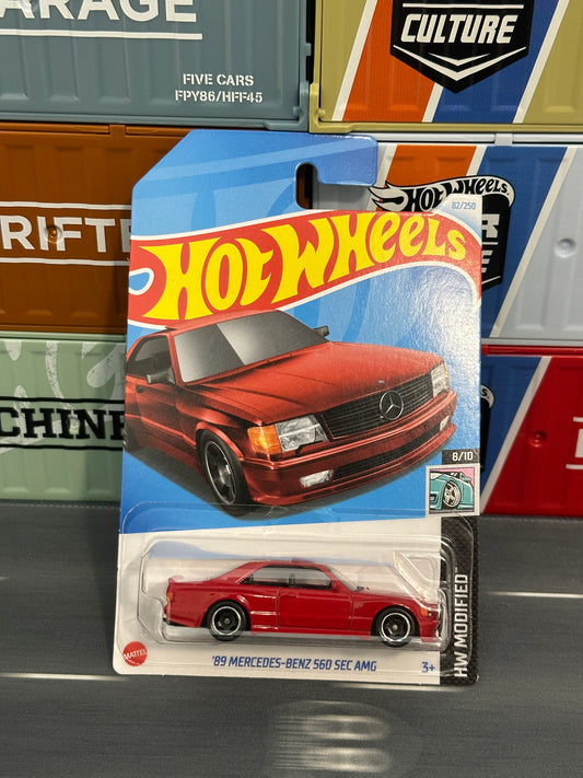 Hot Wheels 2024 ‘89 Mercedes Benz 560 SEC AMG Mainline 82/250