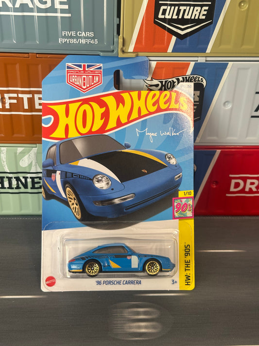 Hot Wheels 2024 ‘96 Porsche Carrera Mainline 174/250