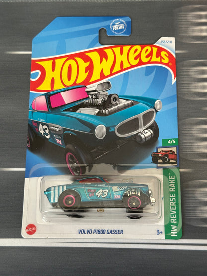 Hot Wheels 2024 Volvo P1800 Gasser STH Super Treasure Hunt 153/250