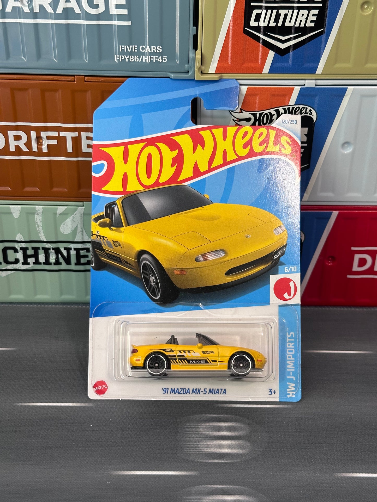 Hot Wheels 2024 ‘91 Mazda MX-5 Miata Mainline 120/250