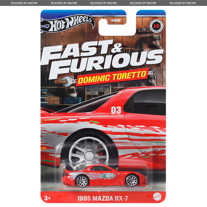 Hot Wheels Silver 2024 Fast & Furious Dominic Toretto (HNR88)