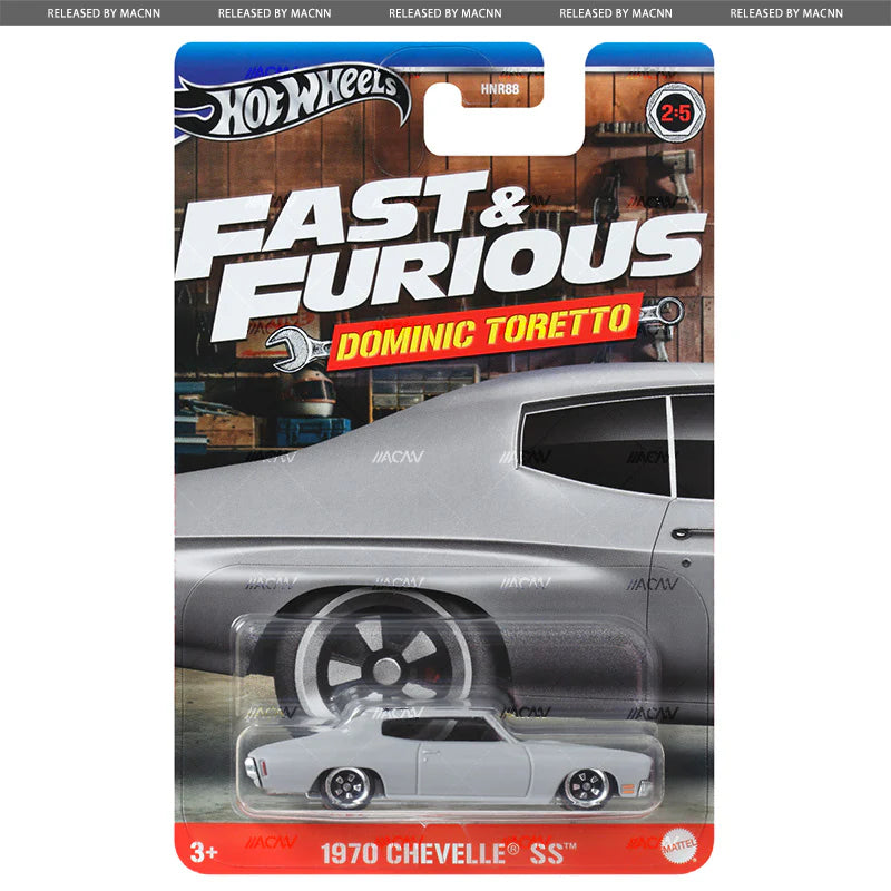 Hot Wheels Silver 2024 Fast & Furious Dominic Toretto (HNR88)