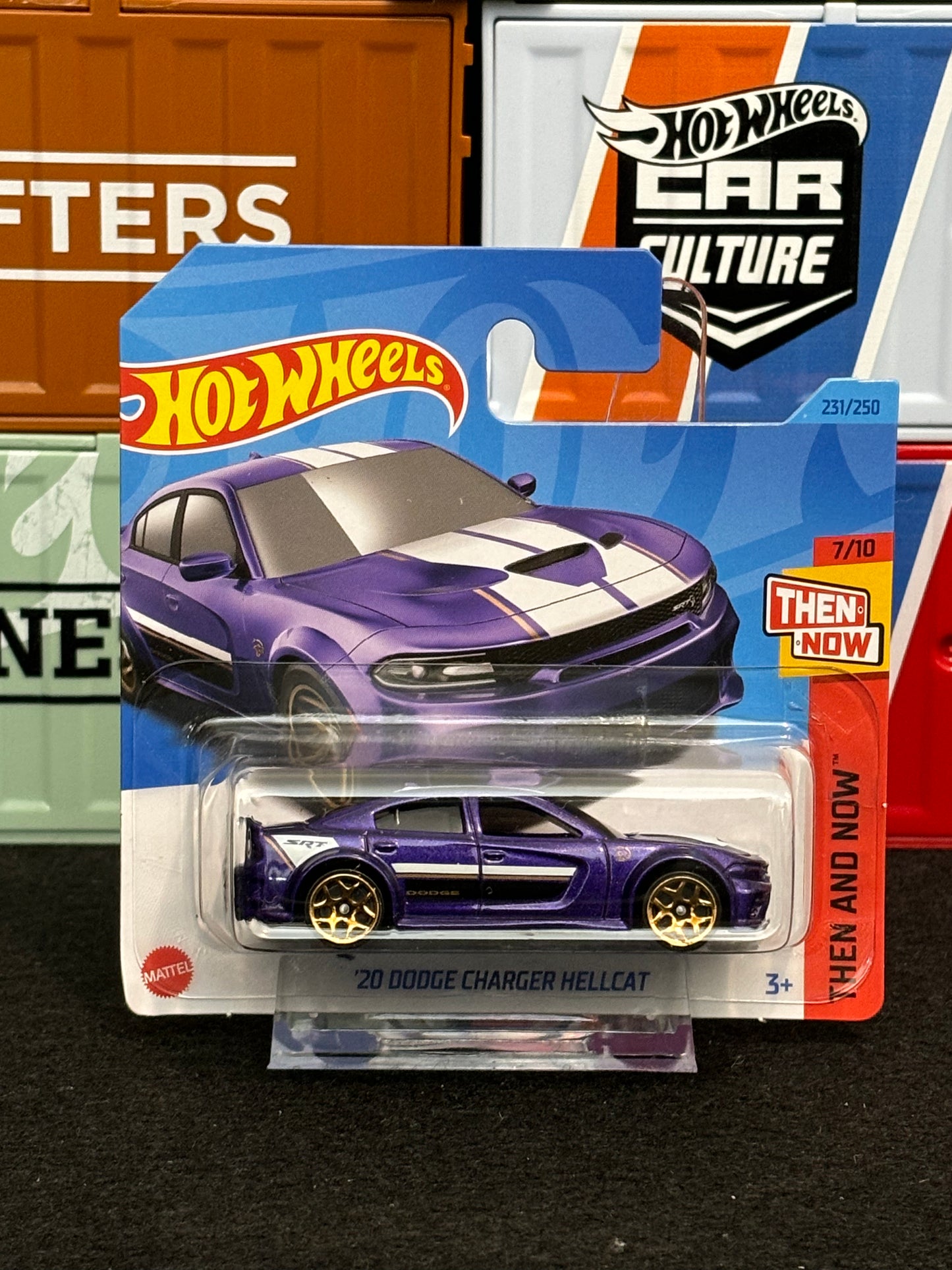 Hot Wheels 2023 '20 Dodge Charger Hellcat 231/250 Mainline Short Card