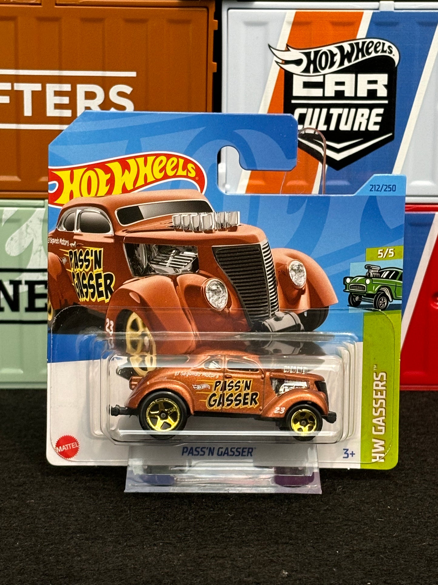 Hot Wheels 2023 Pass'n Gasser 212/250 Mainline Short Card