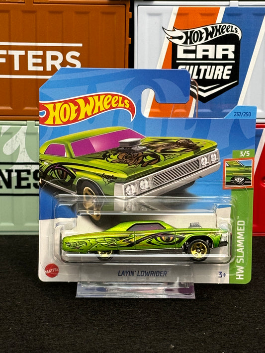 Hot Wheels 2023 Layin' Lowrider 237/250 Mainline Short Card - AUSSIE diecast