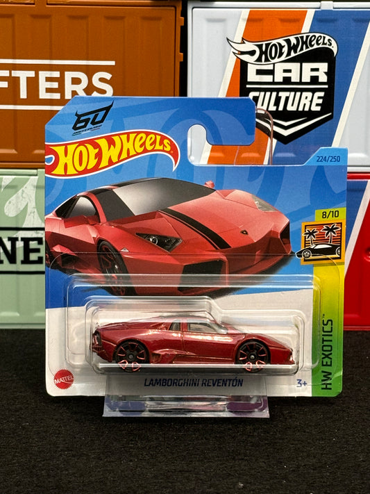 Hot Wheels 2023 Lamborghini Reventon 224/250 Mainline Short Card