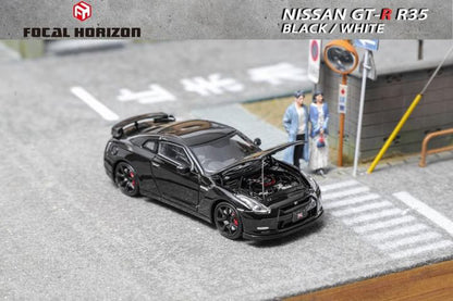 Focal Horizon 1:64 Nissan Skyline GTR R35 White or Black