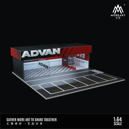 MOREART Advan Workshop 1:64 Diorama with LED Lighting