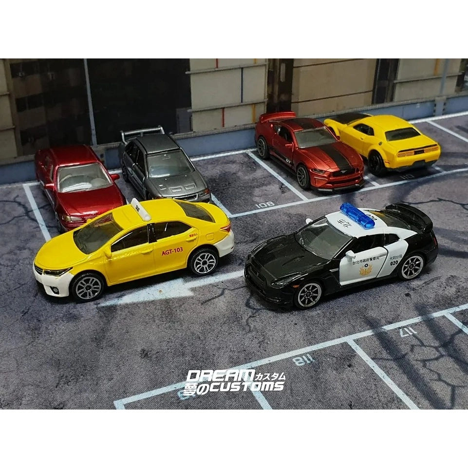 Dream Customs Taiwan Louyang Car Park Desktop Diorama Mat