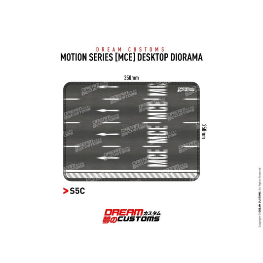 Dream Customs MCE Motion Series Desktop Diorama Mat S5C - AUSSIE diecast