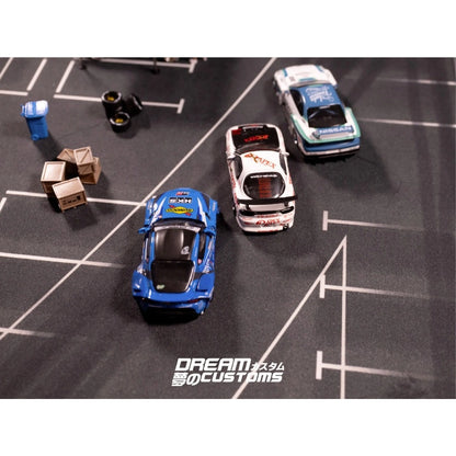 Dream Customs Odaiba Drift Park Desktop Diorama Mat