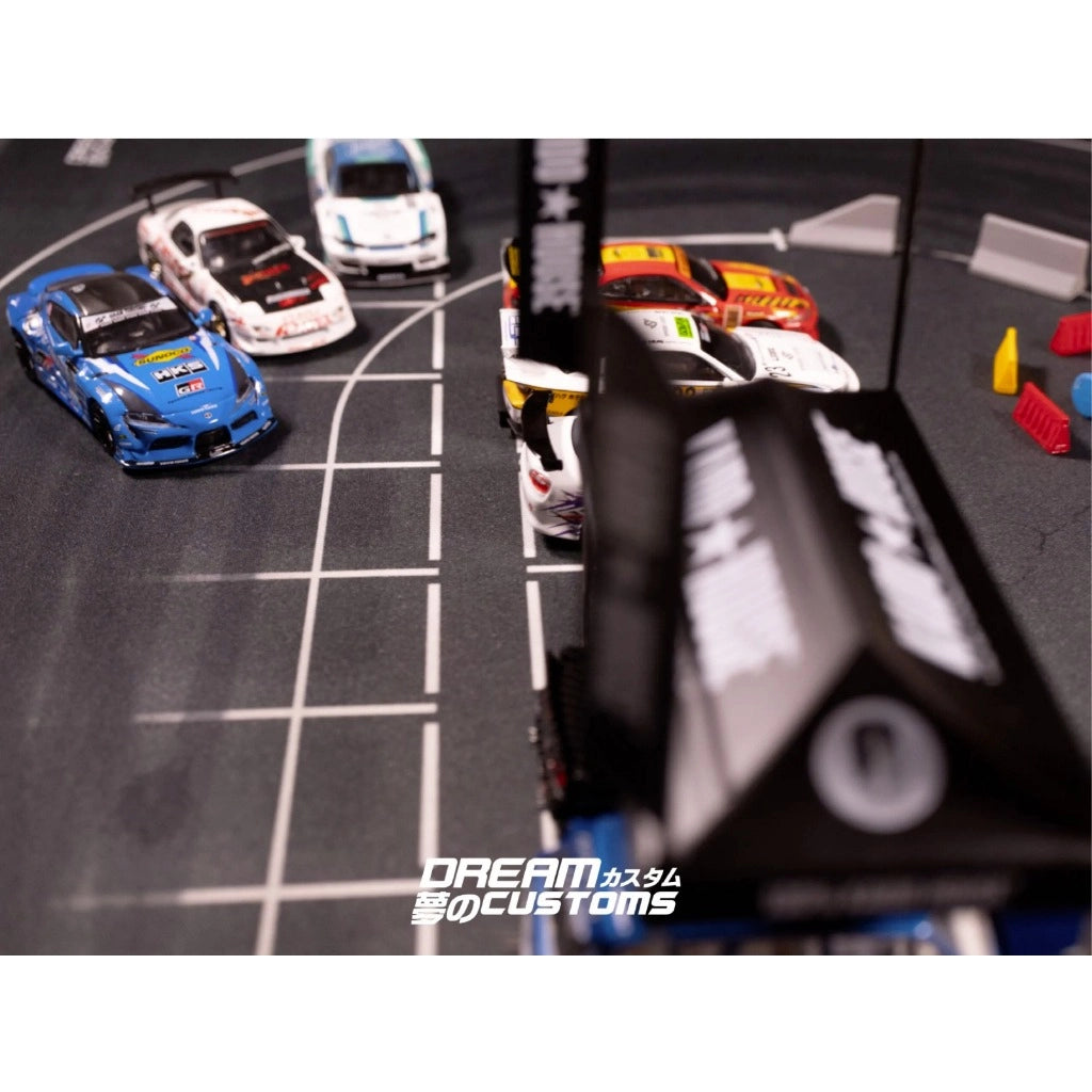 Dream Customs Odaiba Drift Park Desktop Diorama Mat