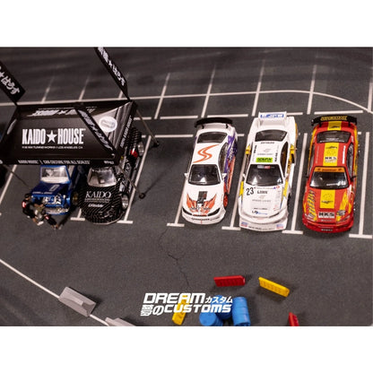 Dream Customs Odaiba Drift Park Desktop Diorama Mat