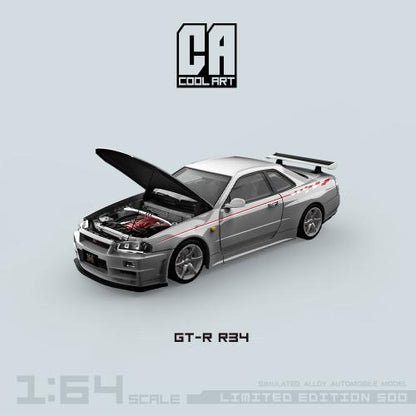 *PREORDER* COOL ART 1:64 Nissan Skyline GT-R R34 - Nismo Inspired