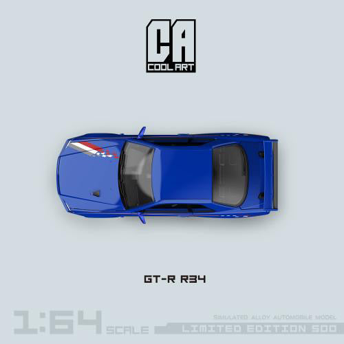 *PREORDER* COOL ART 1:64 Nissan Skyline GT-R R34 - Nismo Inspired