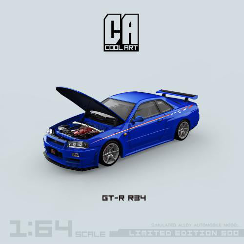 *PREORDER* COOL ART 1:64 Nissan Skyline GT-R R34 - Nismo Inspired