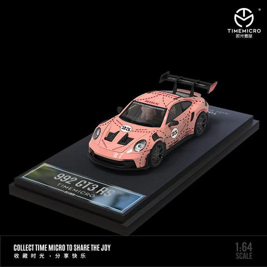 Time Micro 1:64 Porsche 992 GT3 RS Pink Pig