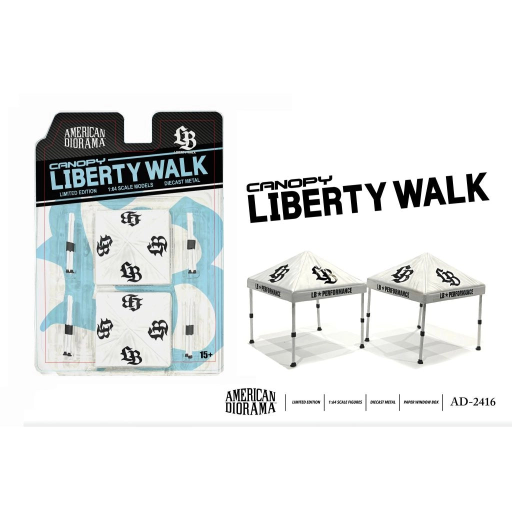 American Diorama 1:64 Liberty Walk Canopy Diorama Aussie diecast