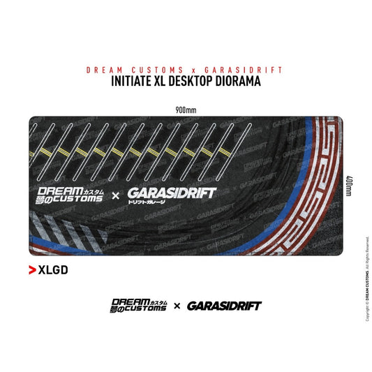 *PREORDER* Dream Customs x GarasiDrift Initiate XL 1:64 Diorama Mat IDE11