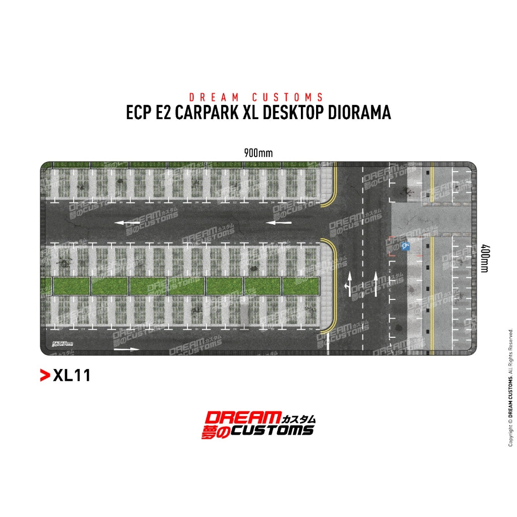 Dream Customs ECP E2 Carpark XL Desktop Diorama Mat XL11