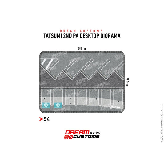 Dream Customs Tatsumi 2nd PA Desktop Diorama Mat S4